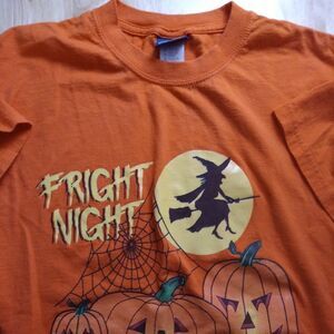 Vintage Freeze Fright Night Halloween Witch Pumpkins T-Shirt